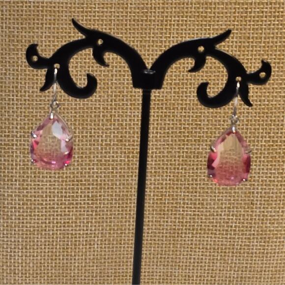 Lucky brand Graduated Pink Drop Earrings New - Picture 1 of 5